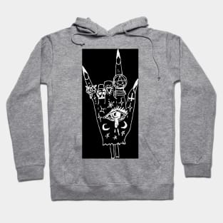 Gothic hand Hoodie